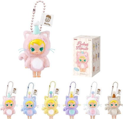 Blind Box-POP MART Baby Molly Pocket Friends Series-Vinyl Plush Pendant