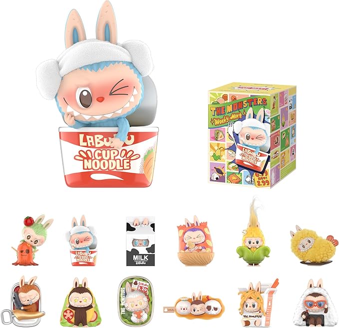Blind Box - OP MART Série Labubu the Monsters Wacky Mart