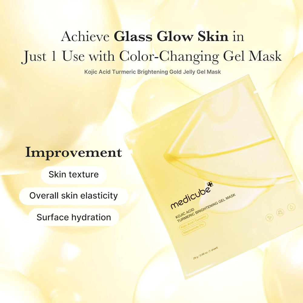 Medicube - Kojic Acid Turmeric Brightening Gel Mask - 28g