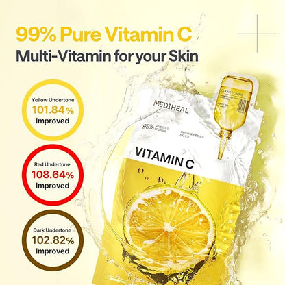 MEDIHEAL !+ Masque Essentiel Vita (1 pièce)