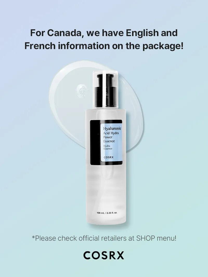 COSRX !+ Hyaluronic Acid Hydra Power Essence (HC Version) 100ml
