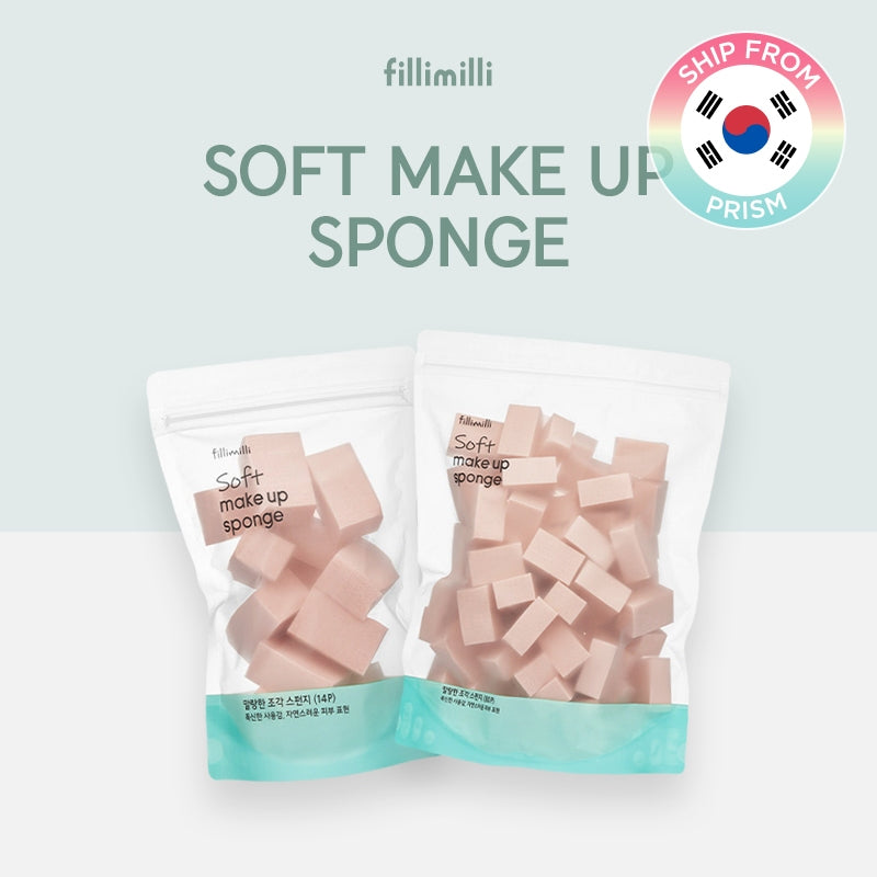 Fillimilli – Lot de 14 éponges de maquillage douces (Multi-angles pour un teint impeccable)