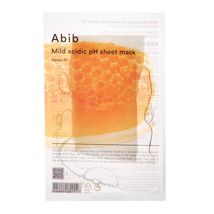 ABIB -- Mild Acidic PH Sheet Mask Honey Fit -1 pc