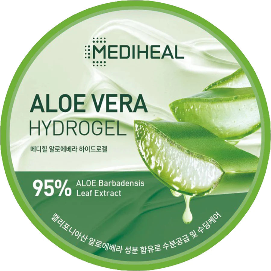 MEDIHEAL !+ Gel d'aloès Vera Hydrogel Eau 95%