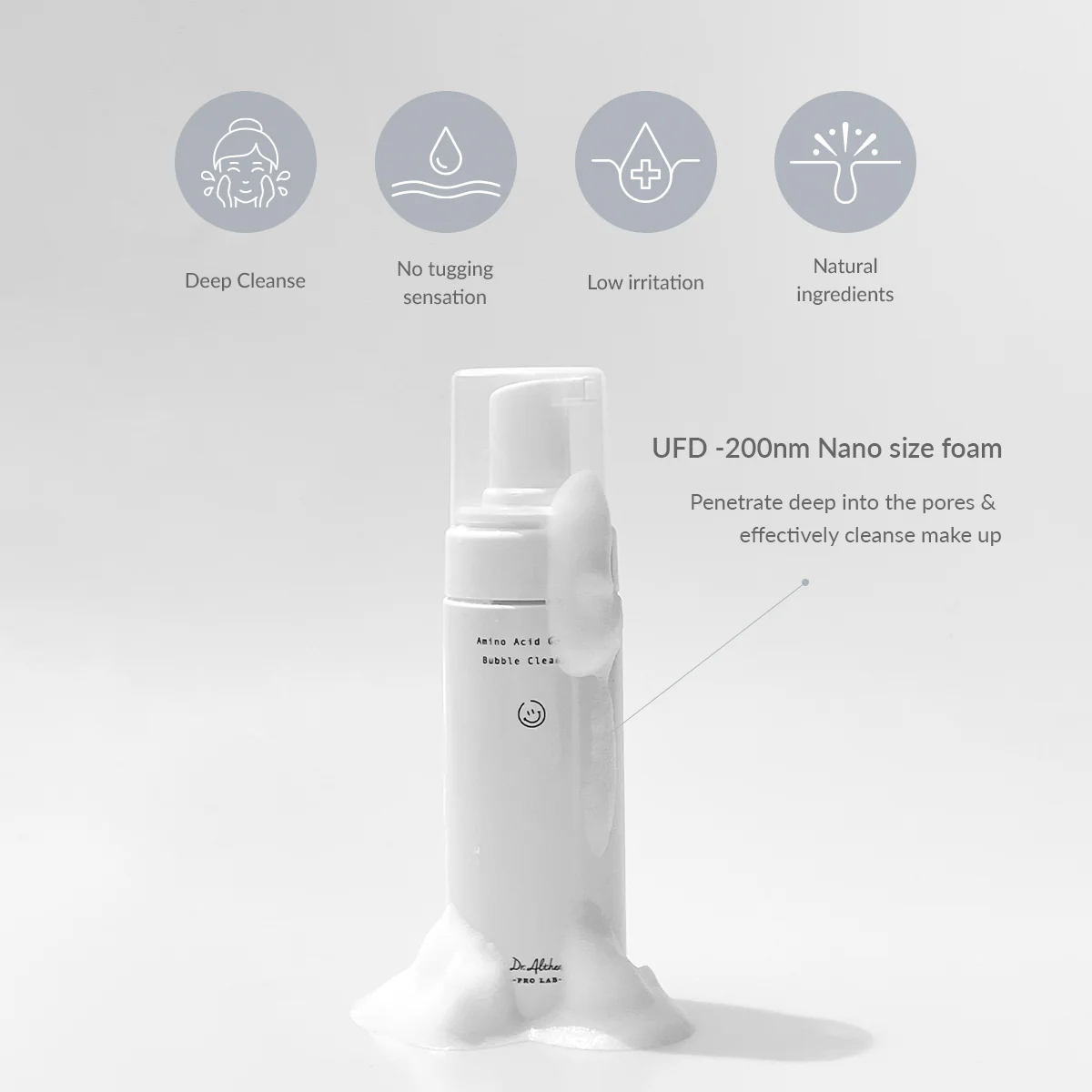 Dr. Althea Amino Acid Gentle Bubble Cleanser 140 Ml