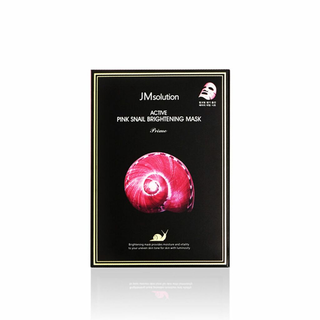 JM !+ Active Pink Snail Brightening Mask (10)