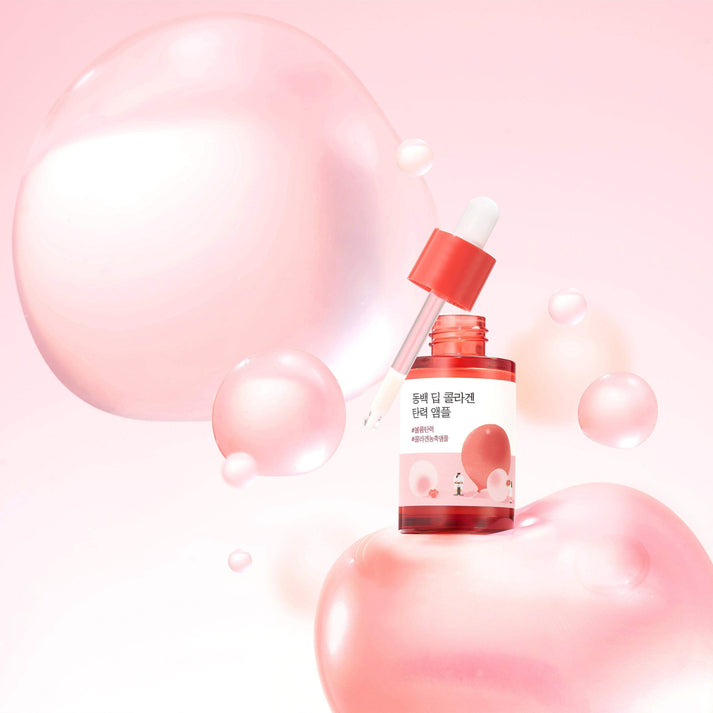 Round Lab - Camellia Deep Collagen Firming Ampoule - 30ml