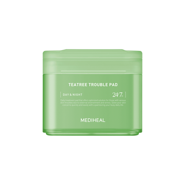 MEDIHEAL !+ Teatree Trouble Pad 100 unités