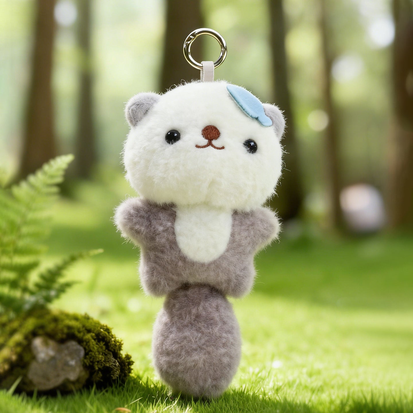 KUKI Cute Plush Animal Companion Pens – Kawaii 2 – in – 1 Stuffed Animal Keychain & Gel Pen, Decompression Squishy Plushie for Kids & Students, Creative Back to School Gifts – product image 5