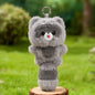 KUKI Stylos Compagnons en Peluche Mignons Animaux – Porte-clés Peluche Kawaii 2 en 1 & Stylo Gel, Peluche Douce Anti-stress pour Enfants & Étudiants, Cadeaux Créatifs de Rentrée Scolaire