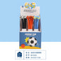 Stylo KUKI Shake Pen, stylo gel noir en silicone Kawaii pour étudiants, papeterie et cadeaux scolaires interactifs amusants -- Plan d'exercices