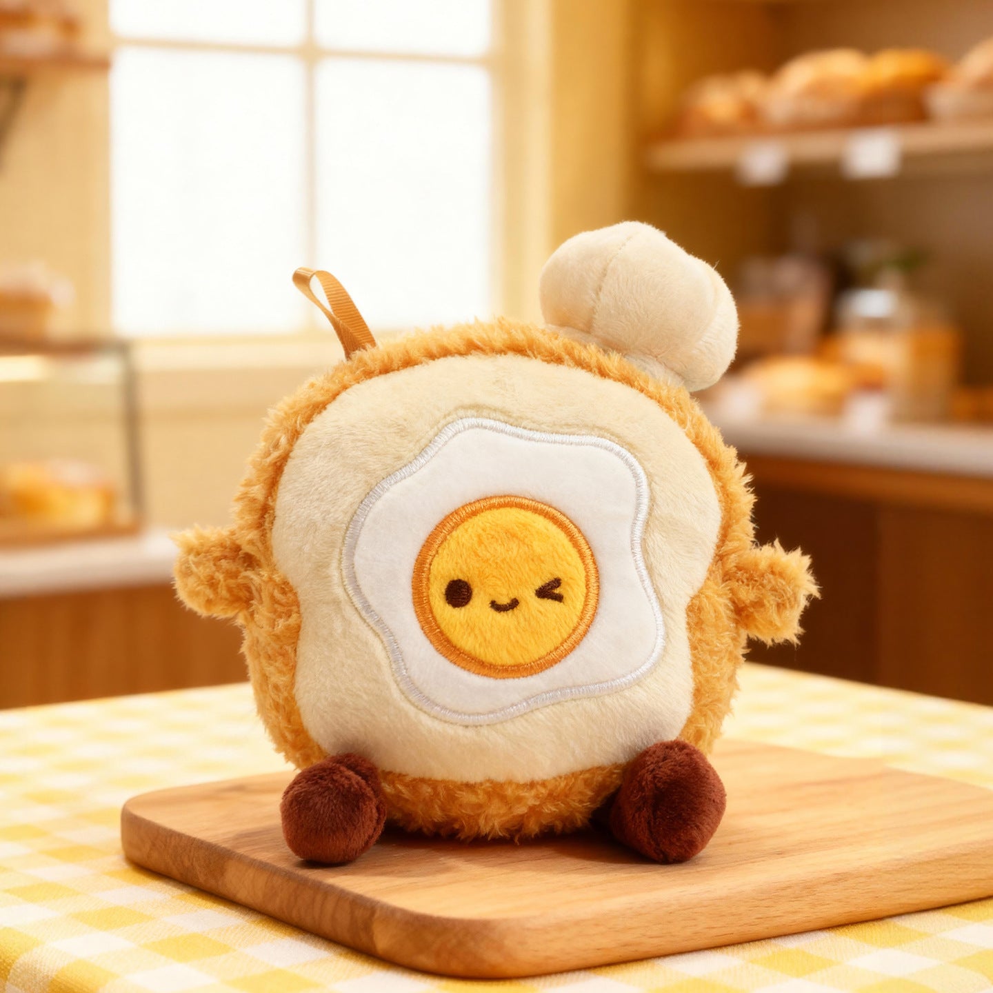 KUKI Freshly Baked Bread Plush Pens – Kawaii Bakery Series Gel Pen with Keychain, Soft Stuffed Pastry Ornament, Creative School Stationery & Birthday Gift for Kids – product image 5