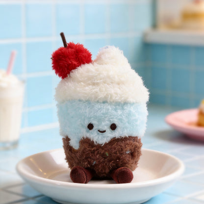 Stylos en peluche KUKI Pain Fraîchement Cuit - Stylos Gel Série Pâtisserie Kawaii avec Porte-clés, Ornement Pâtisserie Douce en Peluche, Papeterie Scolaire Créative & Cadeau d'Anniversaire pour Enfants