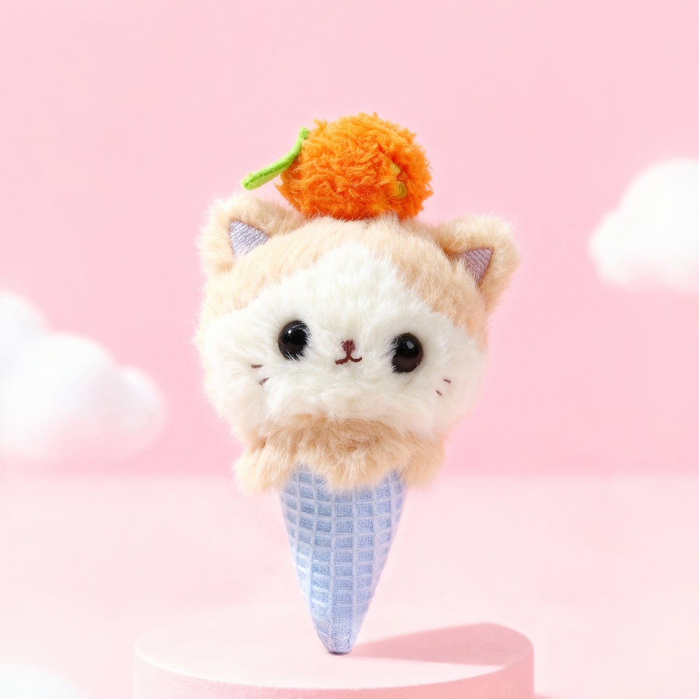 KUKI Creative Plush Ice Cream Gel Pen – 3D Soft Furry Pom Pom Pens, Cute Cartoon Stationery with Hanging Keychain, Smooth Writing Black Ink for Kids & School Gifts – product image 8