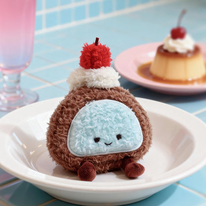 Stylos en peluche KUKI Pain Fraîchement Cuit - Stylos Gel Série Pâtisserie Kawaii avec Porte-clés, Ornement Pâtisserie Douce en Peluche, Papeterie Scolaire Créative & Cadeau d'Anniversaire pour Enfants
