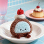 Stylos en peluche KUKI Pain Fraîchement Cuit - Stylos Gel Série Pâtisserie Kawaii avec Porte-clés, Ornement Pâtisserie Douce en Peluche, Papeterie Scolaire Créative & Cadeau d'Anniversaire pour Enfants