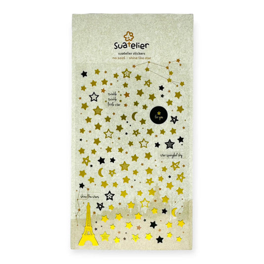Suatelier Stickers_1026 SHINE LIKE STAR