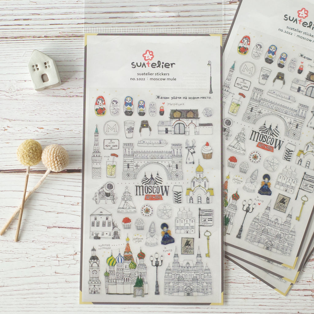 Suatelier Stickers_1022 MOSCOW