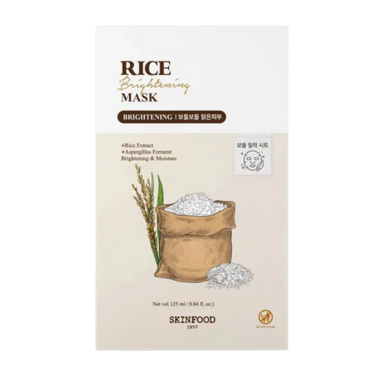 Masque éclaircissant au riz SKINFOOD