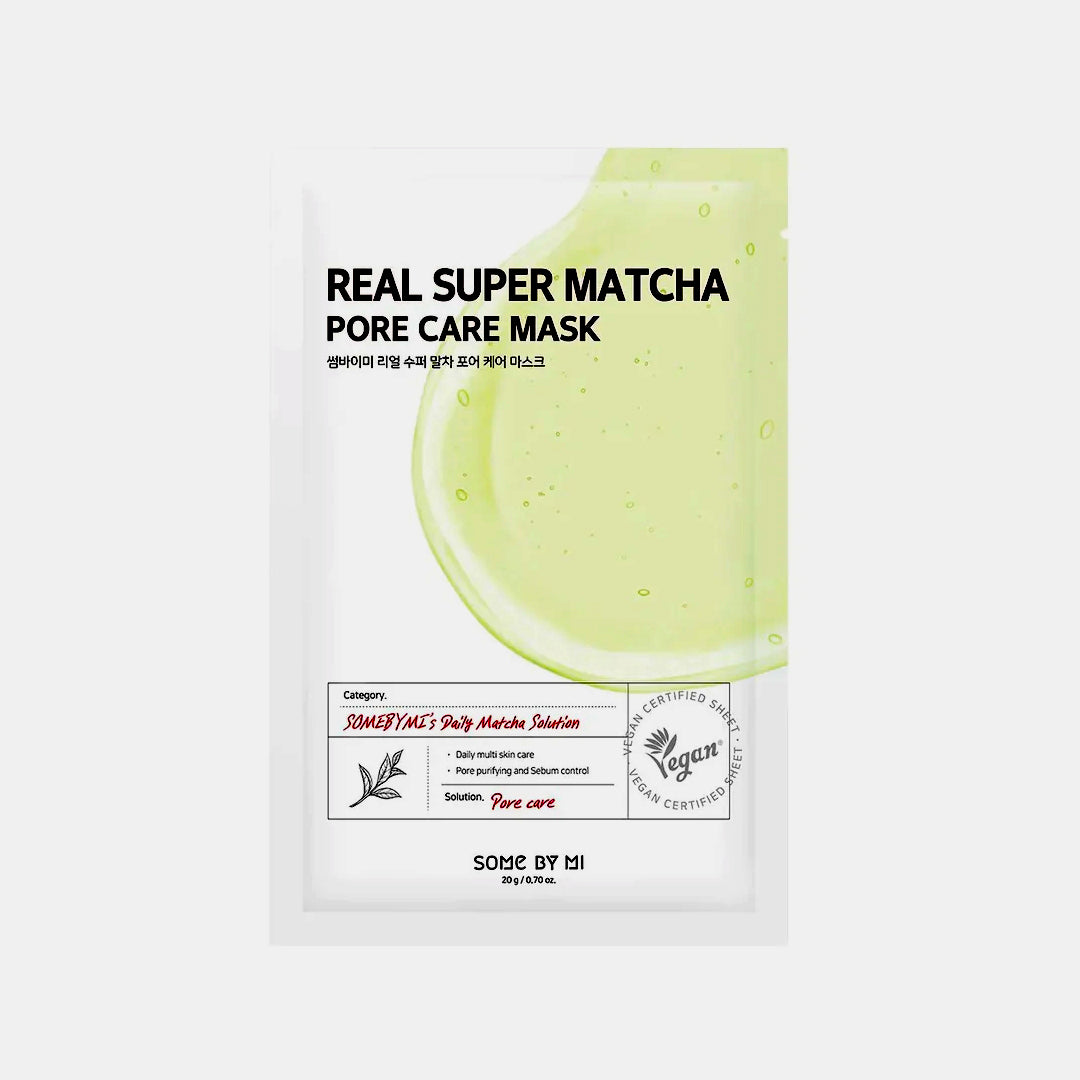 SOME BY MI Véritable masque Super Matcha Soin des Pores