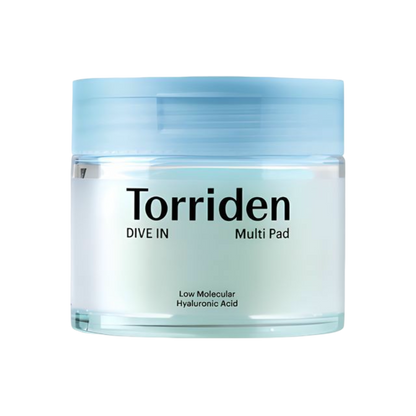 TORRIDEN Dive-in Low Molecular Hyaluronic Acid Multi-Pad (80 pièces)