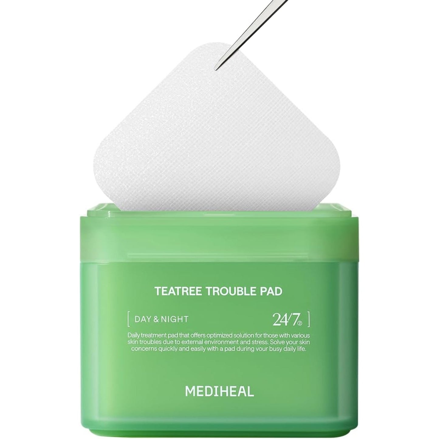 MEDIHEAL !+ Teatree Trouble Pad 100 unités