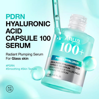 ANUA ++ PDRN Hyaluronic Acid Capsule 100 Serum 30ml