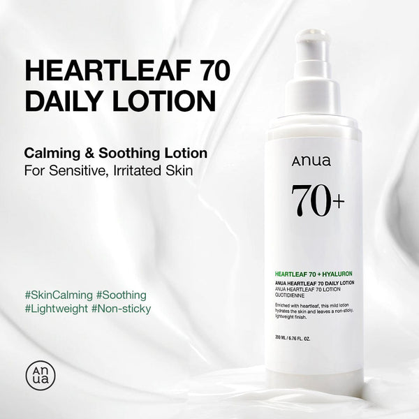 ANUA +++ Lait Quotidien Cœur de Houx 70% 200ml