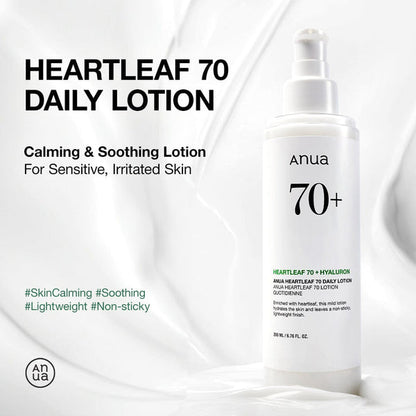 ANUA +++ Lait Quotidien Cœur de Houx 70% 200ml