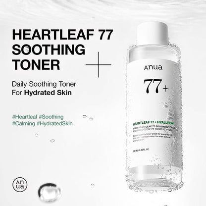 ANUA /+++ Heartleaf 77% Soothing Toner 250ml