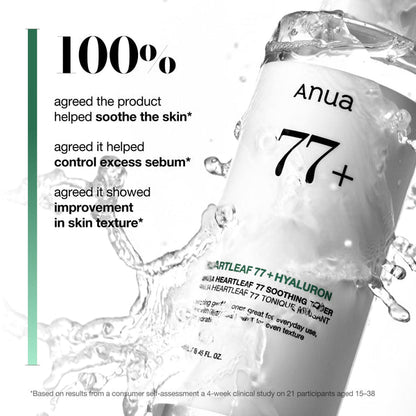 ANUA /+++ Heartleaf 77% Soothing Toner 250ml