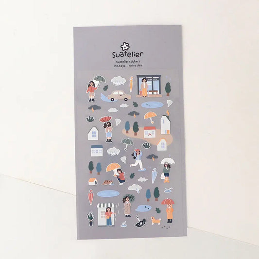 Suatelier Stickers_1132 RAINY DAY