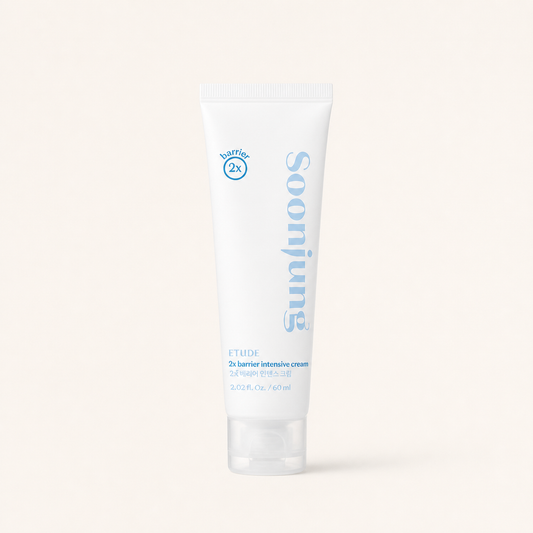 ETUDE, SoonJung, 2x Barrier Intensive Cream, 2.02 Fl Oz (60ml)
