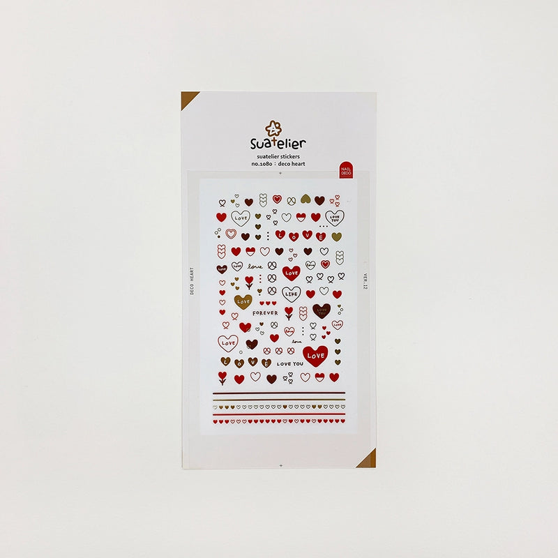 Suatelier Stickers_1080 DECO HEART