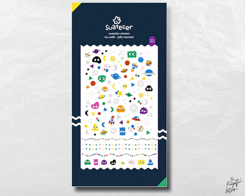 Suatelier Stickers_1068 JELLY MONSTER