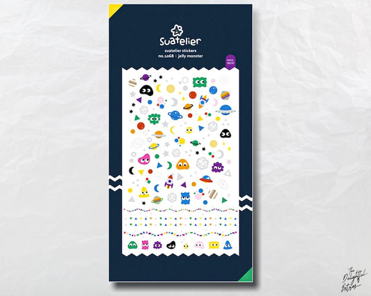 Suatelier Stickers_1068 JELLY MONSTER