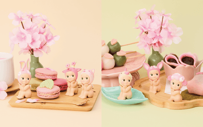 Sonny Angel Cherry Blossom Hanami Series (1) Assorted Sealed Blind Box Original Mini Figure, Limited Edition (2025)