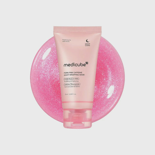 Medicube - Masque de nuit enveloppant PDRN Pink Caffeine - 75ml
