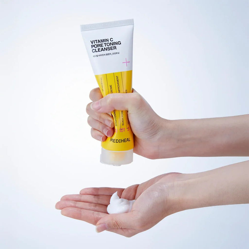 MEDIHEAL Vitamin C Pore Toning Cleanser (120ml)