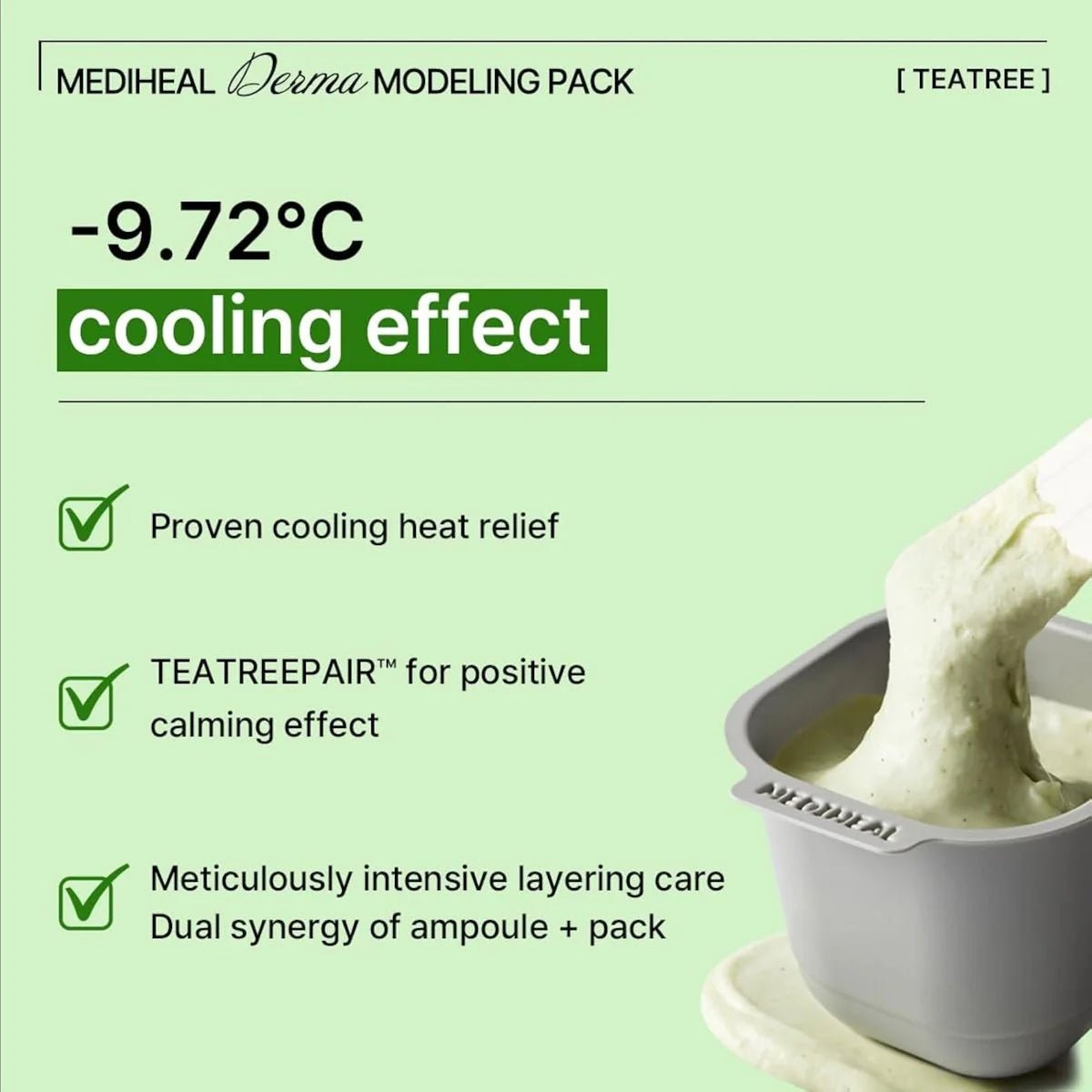 Mediheal TEATREE Trouble pad & Modeling pack set