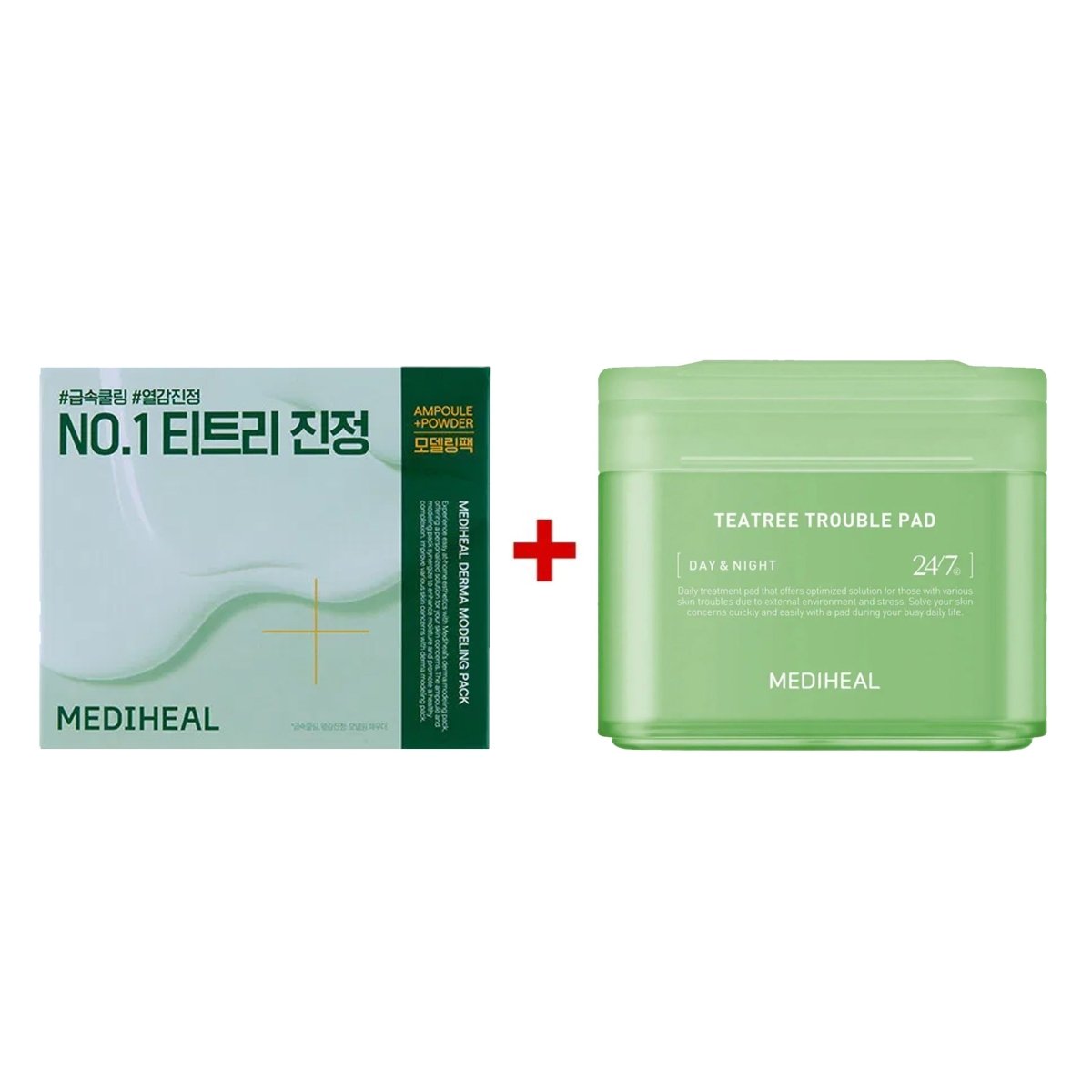 Mediheal TEATREE Trouble pad & Modeling pack set