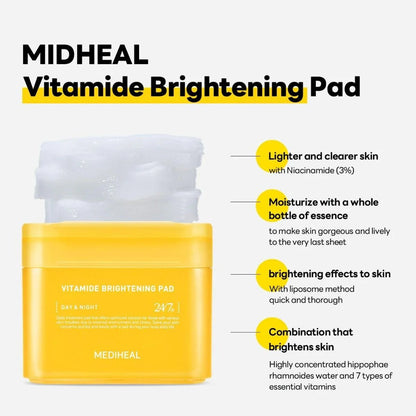 Mediheal Vitamide brightening pad & Modeling pack set