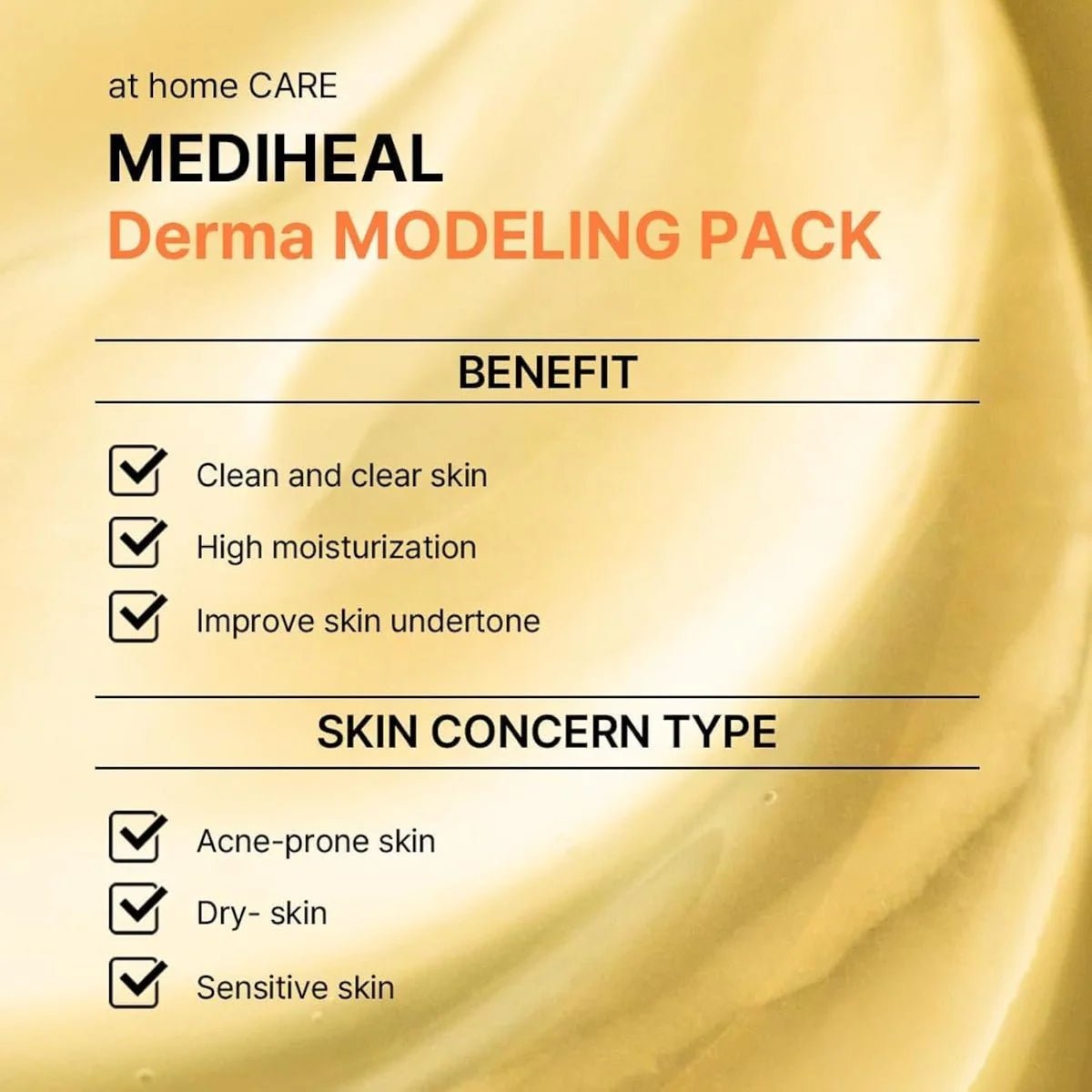 Mediheal Vitamide brightening pad & Modeling pack set