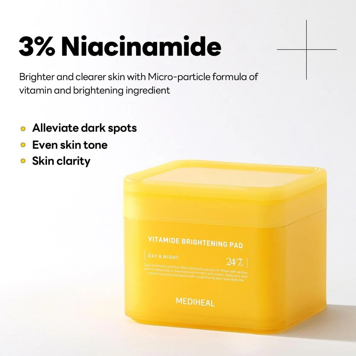 Mediheal Vitamide brightening pad & Modeling pack set