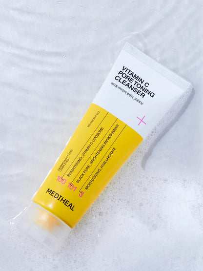 MEDIHEAL Vitamin C Pore Toning Cleanser (120ml)