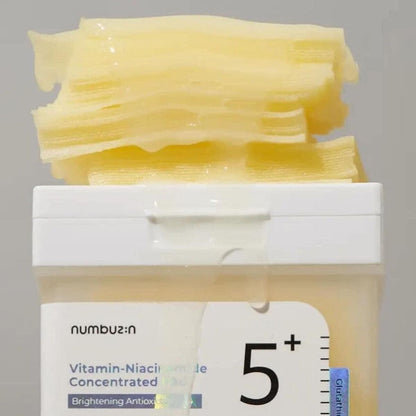 Numbuzin No.5+ Tampons Toniques Concentrés à la Glutathion et aux Vitamines - 70 pièces : Niacinamide, Soins du Visage, Peaux Sensibles
