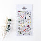 Suatelier Stickers_1089 FLOWER LETTER