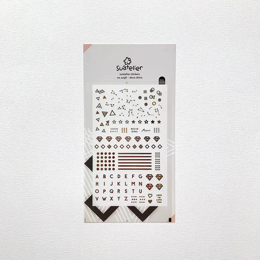 Suatelier Stickers_1058 DECO SHINE