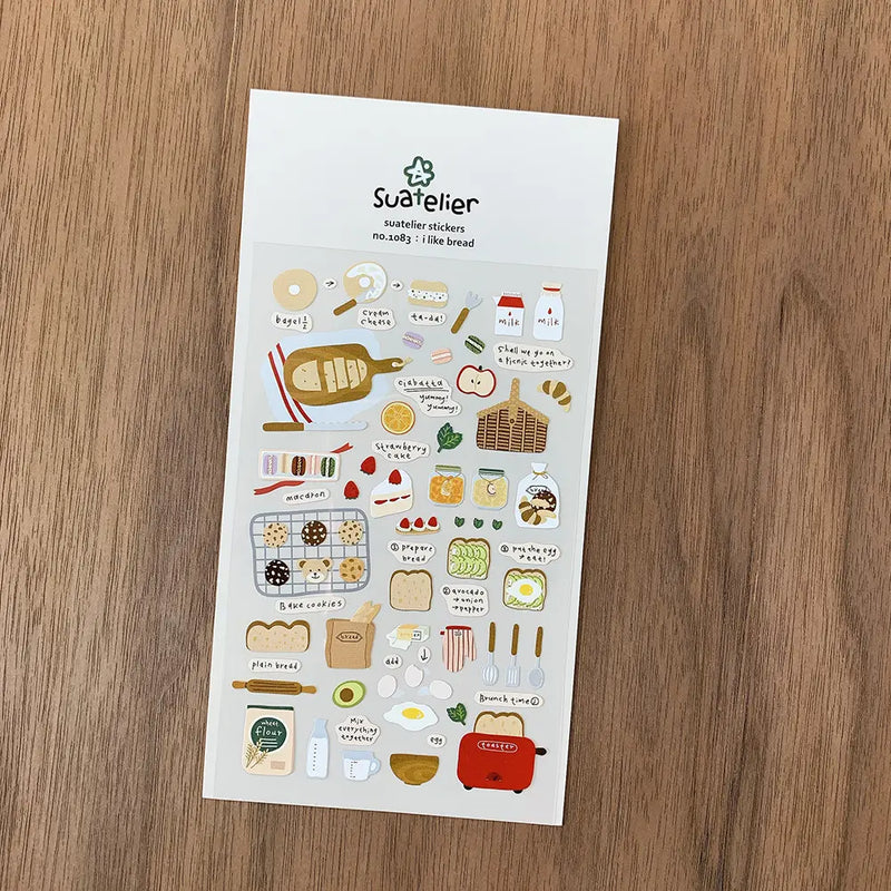 Suatelier Stickers_1083 I LIKE BREAD
