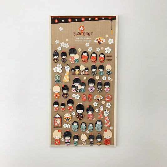 Suatelier Stickers_1010 KOKESHI
